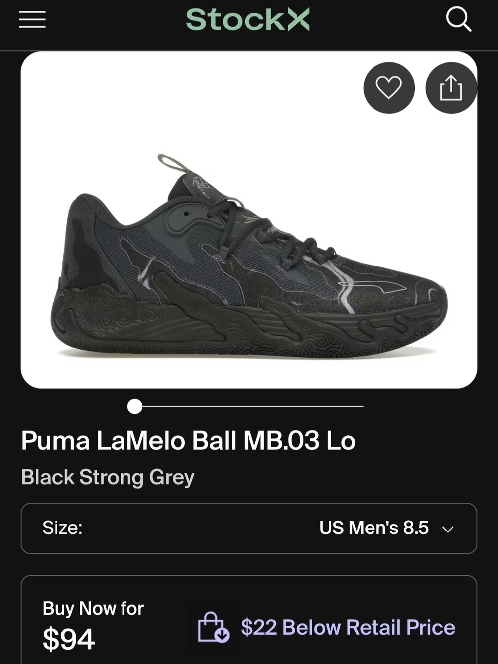 Puma Lamelo Ball Mb.03 Lo View 6